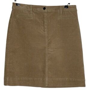 Talbots Tan Corduroy skirt.  Size: 8